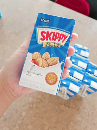 스키피피넛우유 스키피 피넛버터우유 — 3점을 준 리뷰어가 2019년 11월 올린 사용 사진