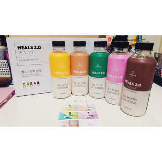 인테이크 밀스 3.0 Trial Kit(보틀형 5종) — 4점을 준 리뷰어가 2017년 4월 올린 사용 사진