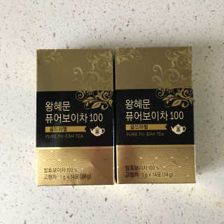 넥스트비티 왕혜문 퓨어 보이차 100 골드라벨 — 5점을 준 리뷰어가 2017년 12월 올린 사용 사진