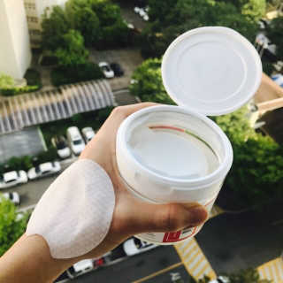 나이팅게일 데일리 더마 클렌징패드 마일드 — 5점을 준 리뷰어가 2017년 6월 올린 사용 사진