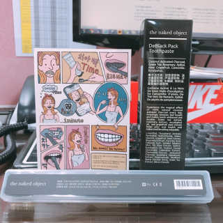 the naked object 디블랙팩치약 디블랙칫솔 세트 — 3점을 준 리뷰어가 2019년 1월 올린 사용 사진