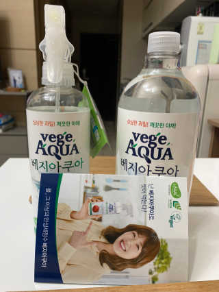 베지아쿠아 475ml + 리필 1000ml 1Set — 4.5점을 준 리뷰어가 2019년 11월 올린 사용 사진