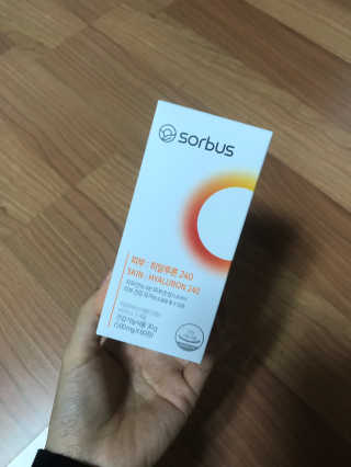 소버스 히알루론산 240 — 5점을 준 리뷰어가 2019년 12월 올린 사용 사진