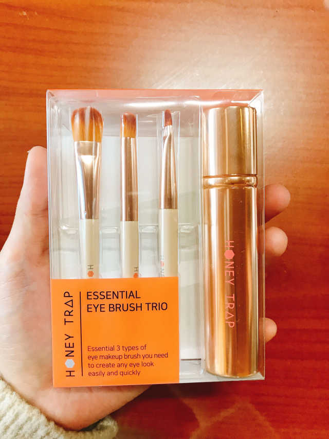 에센셜 아이 브러쉬 트리오 리뷰 사진