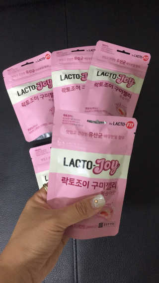 락토조이 구미젤리 복숭아맛 — 5점을 준 리뷰어가 2019년 6월 올린 사용 사진