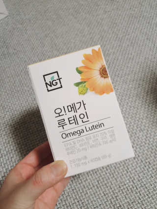 네츄럴굿띵스 오!메가루테인 60일분 — 5점을 준 리뷰어가 2019년 9월 올린 사용 사진
