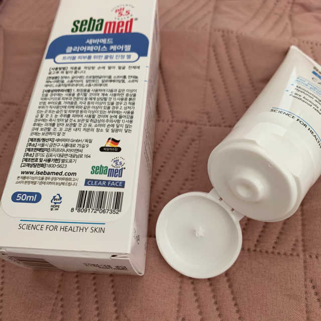 세바메드 클리어페이스 케어젤 리뷰 사진