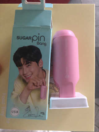 유닉스 USB 충전식 헤어롤 슈가핀 38mm — 4점을 준 리뷰어가 2020년 3월 올린 사용 사진