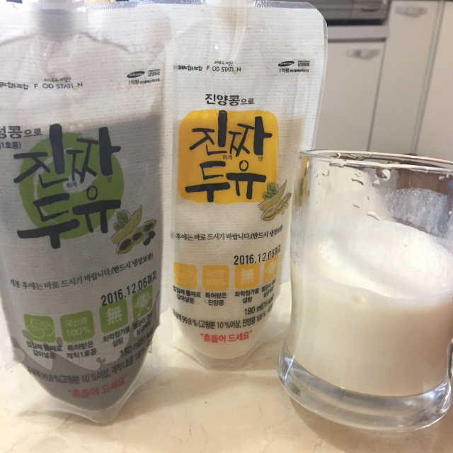 진짜두유 리뷰 사진