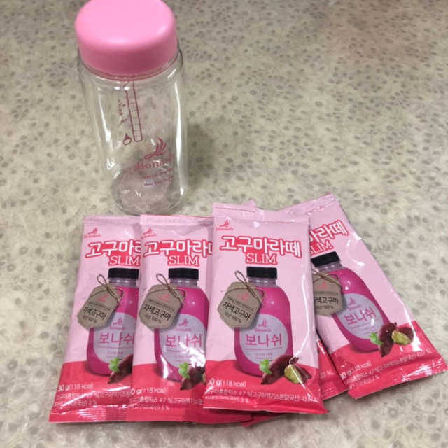 보나쉬슬림 고구마라떼 6pc+보틀 리뷰 사진