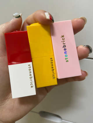 스톤브릭 모이스쳐 립+믹스립+홀더+플러그 세트 — 5점을 준 리뷰어가 2019년 11월 올린 사용 사진