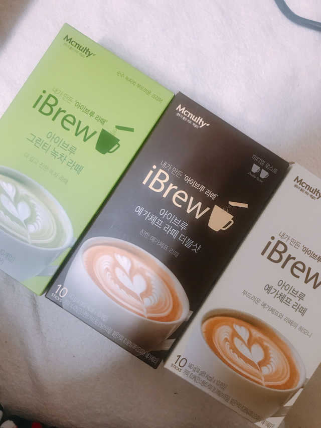 아이브루 라떼 10T 3종 리뷰 사진