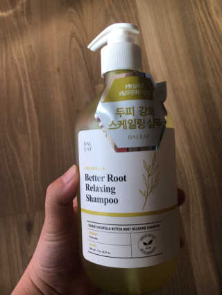 달리프 클로렐라 베러 루트 릴렉싱 샴푸 500ml — 4.5점을 준 리뷰어가 2019년 11월 올린 사용 사진
