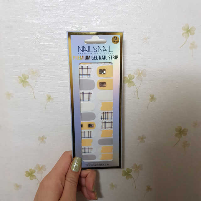 네일스네일 프리미엄 젤네일스트립 1종 리뷰 사진