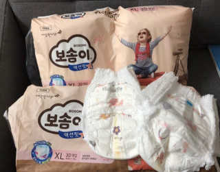 보솜이 액션핏 팬티형 — 3점을 준 리뷰어가 2019년 4월 올린 사용 사진