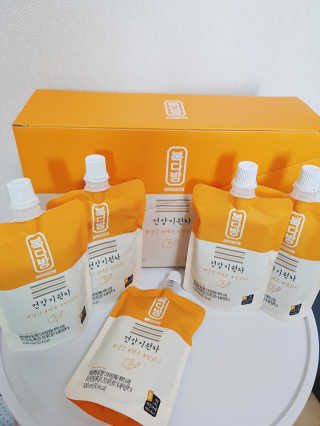 자연원 복다방 2종 100ml 10포씩 — 5점을 준 리뷰어가 2018년 12월 올린 사용 사진