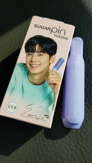 유닉스 USB 충전식 헤어롤 슈가핀 26mm — 5점을 준 리뷰어가 2020년 3월 올린 사용 사진