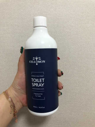 셀로몬 토일렛 스프레이 500ml — 3.17점을 준 리뷰어가 2018년 5월 올린 사용 사진
