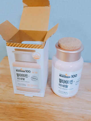 [메이준뉴트리] 멀티비타민and미네랄 1병, 1개월 분 — 5점을 준 리뷰어가 2018년 8월 올린 사용 사진