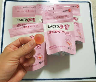 락토조이 구미젤리 복숭아맛 — 5점을 준 리뷰어가 2019년 6월 올린 사용 사진