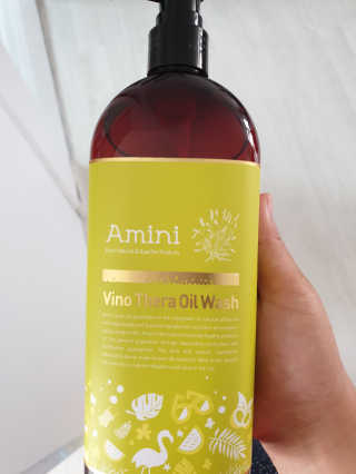 아미니 비노테라 오일워시 400ml 대용량 — 5점을 준 리뷰어가 2019년 7월 올린 사용 사진