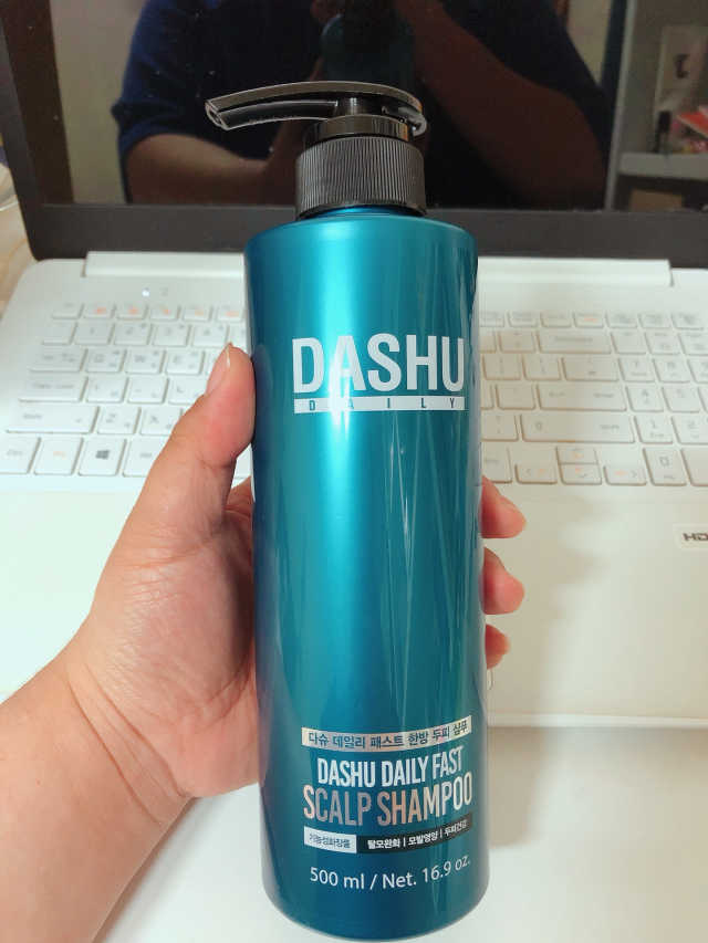다슈 데일리 패스트 한방 두피 샴푸 500ml 리뷰 사진
