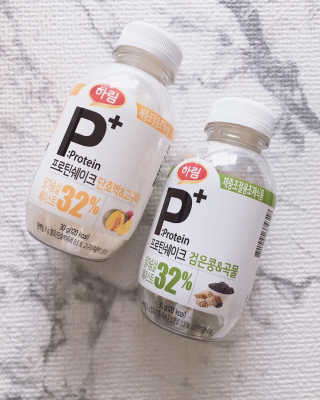 하림 P+ 닭가슴살 프로틴 쉐이크 — 5점을 준 리뷰어가 2019년 6월 올린 사용 사진
