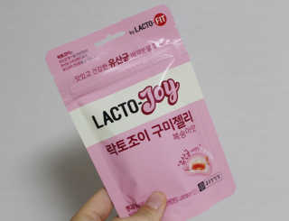락토조이 구미젤리 복숭아맛 — 5점을 준 리뷰어가 2019년 10월 올린 사용 사진
