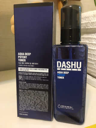 다슈코리아 다슈 맨즈 아쿠아 딥 포텐 토너 153ml — 5점을 준 리뷰어가 2019년 6월 올린 사용 사진