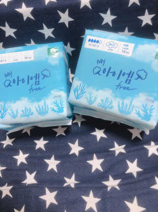 보타메디 마이아이엠 생리대 — 5점을 준 리뷰어가 2018년 12월 올린 사용 사진