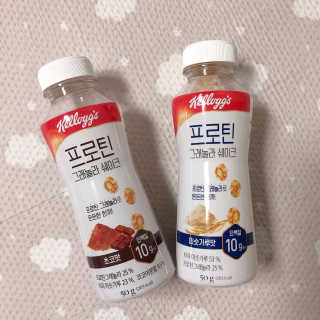 켈로그 프로틴바 멀티팩+프로틴 그래놀라 쉐이크 2종 — 3.5점을 준 리뷰어가 2020년 1월 올린 사용 사진