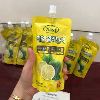 장수농가 리얼깔라만시 — 5점을 준 리뷰어가 2018년 6월 올린 사용 사진