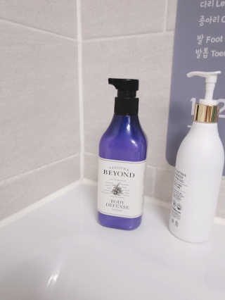 비욘드 바디 디펜스 샤워 450ml — 5점을 준 리뷰어가 2019년 12월 올린 사용 사진