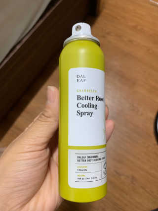 달리프 클로렐라 베러 루트 쿨링 스프레이 100ml — 2.5점을 준 리뷰어가 2019년 7월 올린 사용 사진