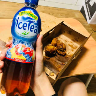 스위트 카페 패너 복숭아 아이스티 — 4.5점을 준 리뷰어가 2018년 9월 올린 사용 사진