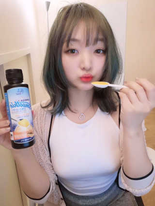 오메가-3스무디 [오메가스무디] 짜먹는 오메가3 DHA 임산부 어린이 — 5점을 준 리뷰어가 2019년 2월 올린 사용 사진
