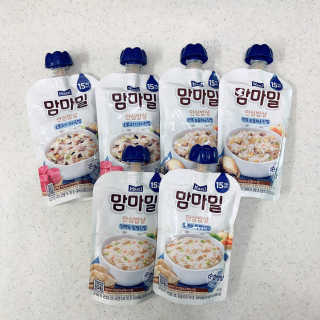 [매일유업] 맘마밀 안심밥상 6개입 — 3.5점을 준 리뷰어가 2019년 8월 올린 사용 사진