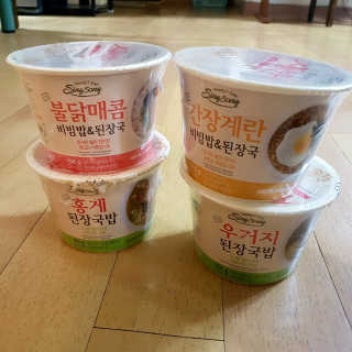 신송식품 신송 새반컵밥 4종 — 3점을 준 리뷰어가 2018년 7월 올린 사용 사진