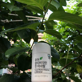 네츄럴굿띵스 퓨어 멀티비타민 앤 미네랄 30일분 — 5점을 준 리뷰어가 2018년 6월 올린 사용 사진