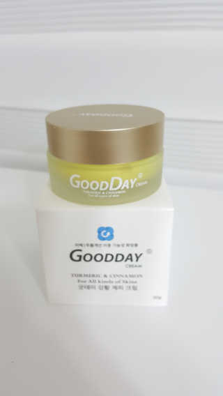 GoodDay Skincare GoodDay 강황 크림 — 4점을 준 리뷰어가 2019년 6월 올린 사용 사진