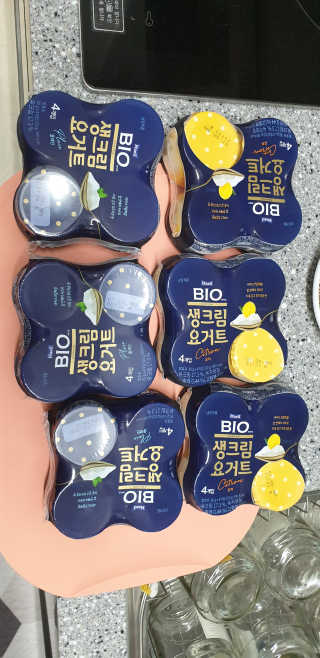 [매일 바이오] 생크림요거트 플레인 12개 + 유자 12개 — 5점을 준 리뷰어가 2019년 6월 올린 사용 사진