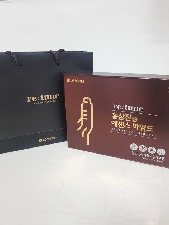 리튠 홍삼진 에센스 마일드 리뷰 사진