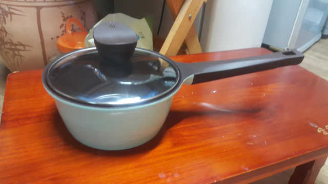 도루코 마이셰프 베이직 민트 냄비 편수 18cm 리뷰 사진