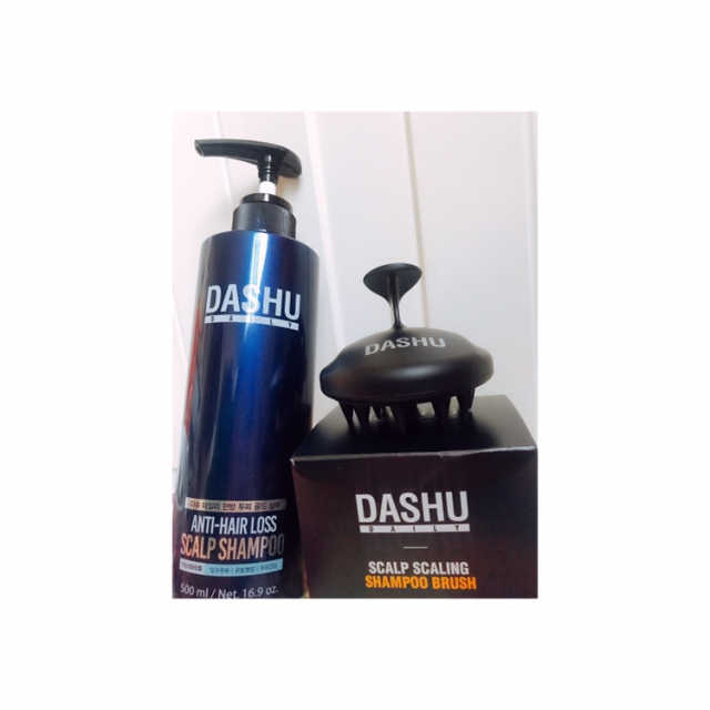 다슈 단백질 한방 두피 골드 샴푸 500ml +샴푸브러쉬 리뷰 사진