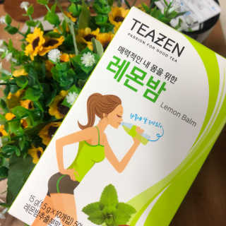 티젠 레몬밤 + 마이보틀 — 5점을 준 리뷰어가 2018년 7월 올린 사용 사진