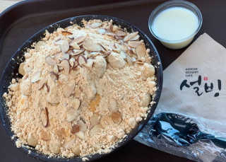 0.8L [공팔데이] 설빙 인절미설빙 기프티콘 — 5점을 준 리뷰어가 2019년 6월 올린 사용 사진