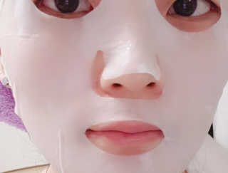 키노닉스 Querencia_Flawless 마스크팩 — 3점을 준 리뷰어가 2019년 4월 올린 사용 사진