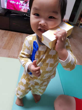 퓨레시 마일드 베이비 다이어퍼 크림 — 4점을 준 리뷰어가 2017년 11월 올린 사용 사진