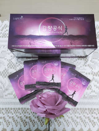 [감량공식] 다이어트 건강기능식품 — 5점을 준 리뷰어가 2020년 1월 올린 사용 사진