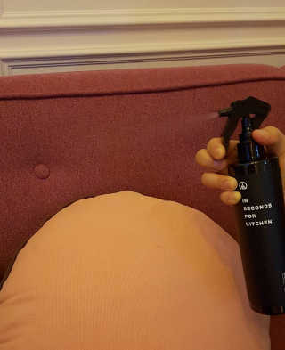 PEACE MOMENT 피스모먼트 인세컨즈포키친 320mL 천연살균소독제 — 5점을 준 리뷰어가 2018년 10월 올린 사용 사진